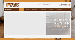 Desktop Screenshot of parquetyreformas.com